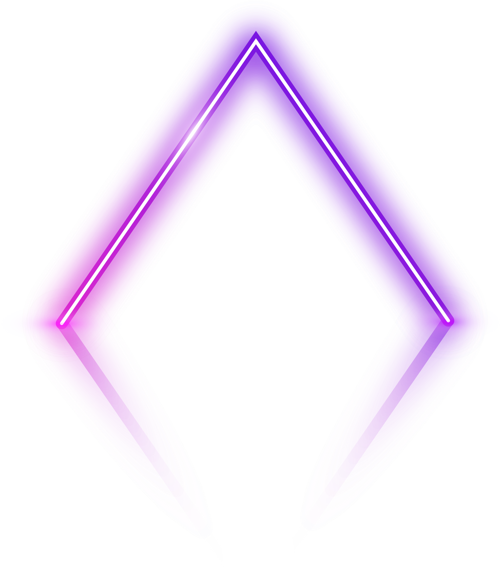 neon triangle